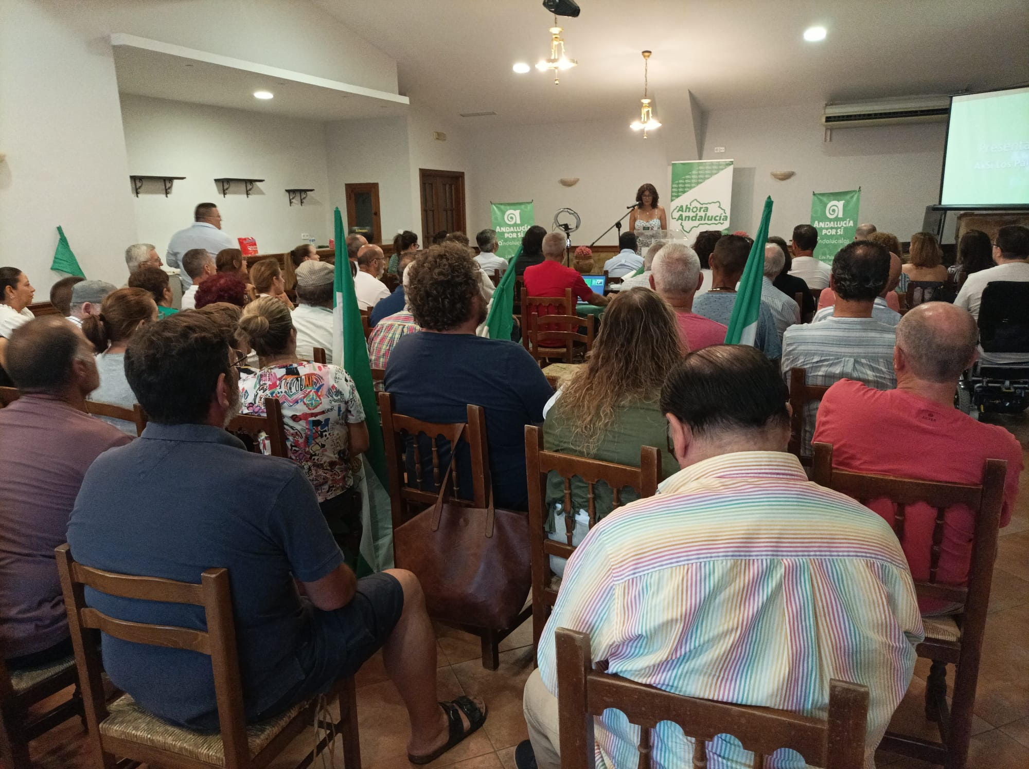 Ahora Andalucía reafirma el frente amplio andalucista en Los Palacios y Villafranca, un municipio con amplia tradición andalucista